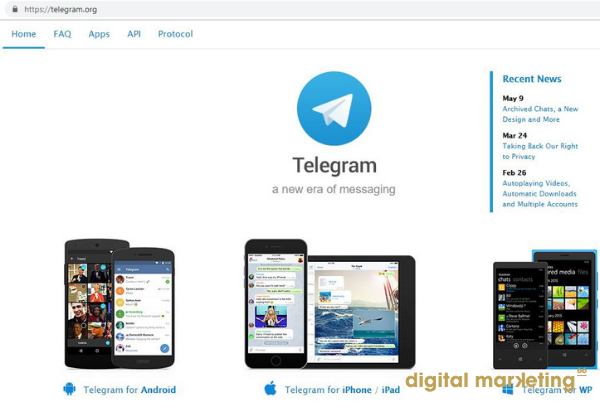 réseau-social-telegram-entreprise